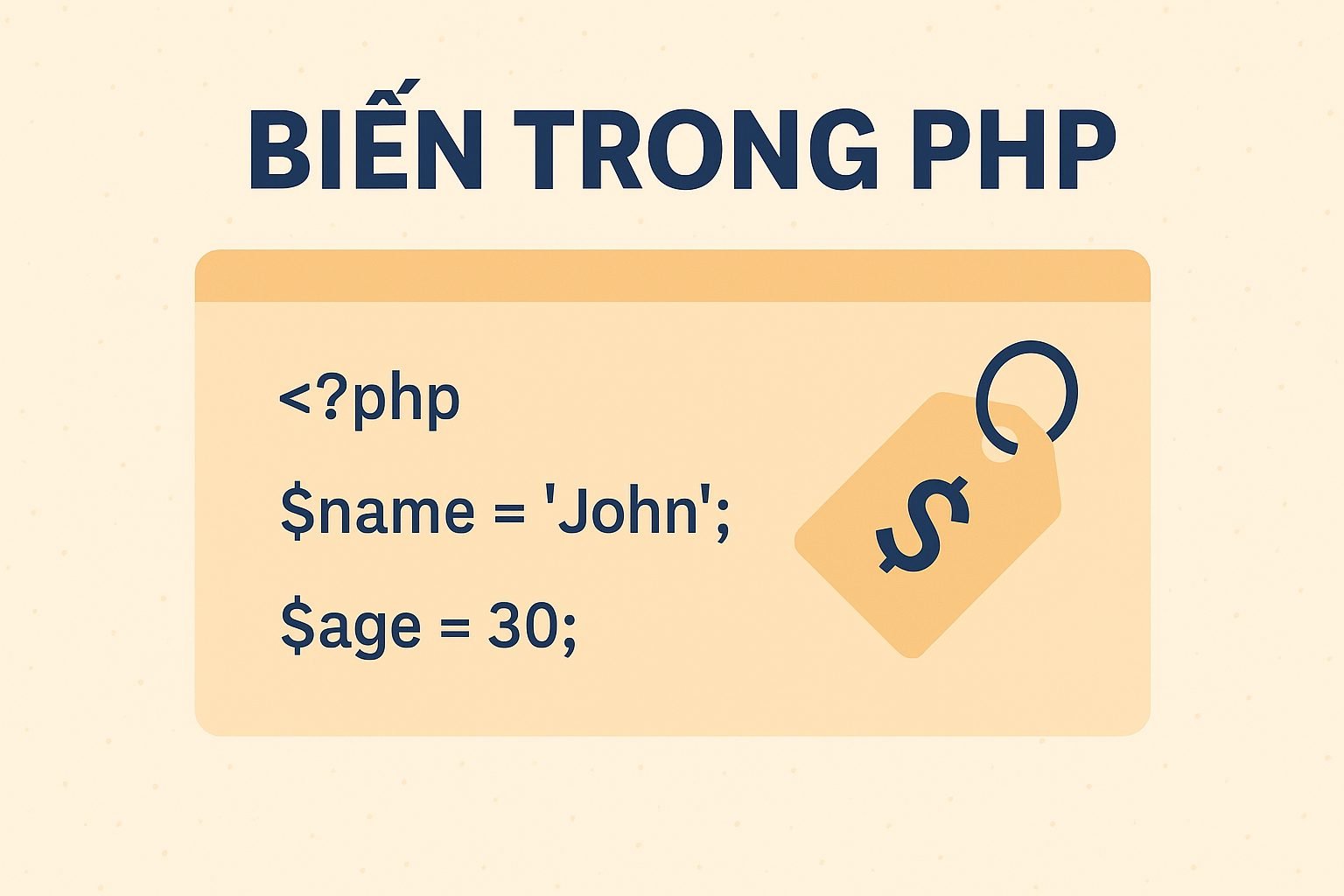 Biến trong PHP