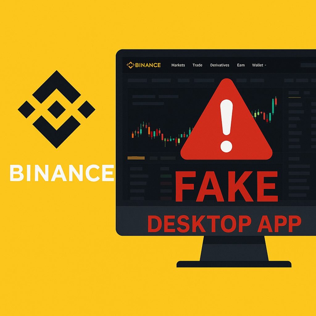 Binance Fake Desktop App (lừa đảo Binance)