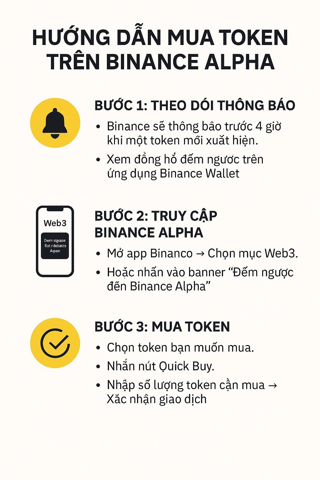 Hướng dẫn mua token