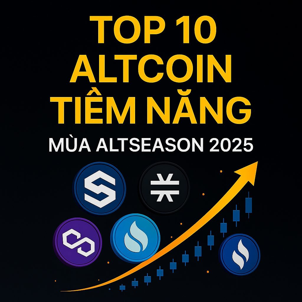 TOP 10 Altcoin trong mua Altseason 2025