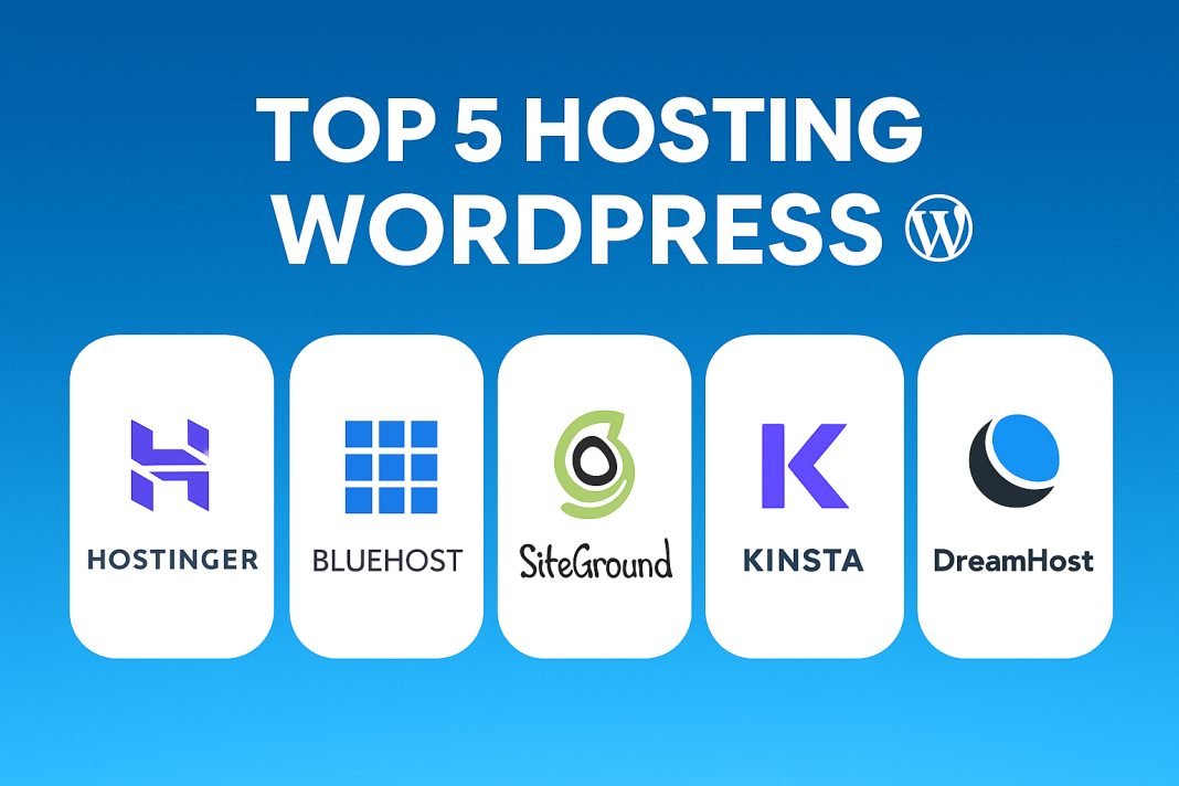Top 5 hosting wordpress