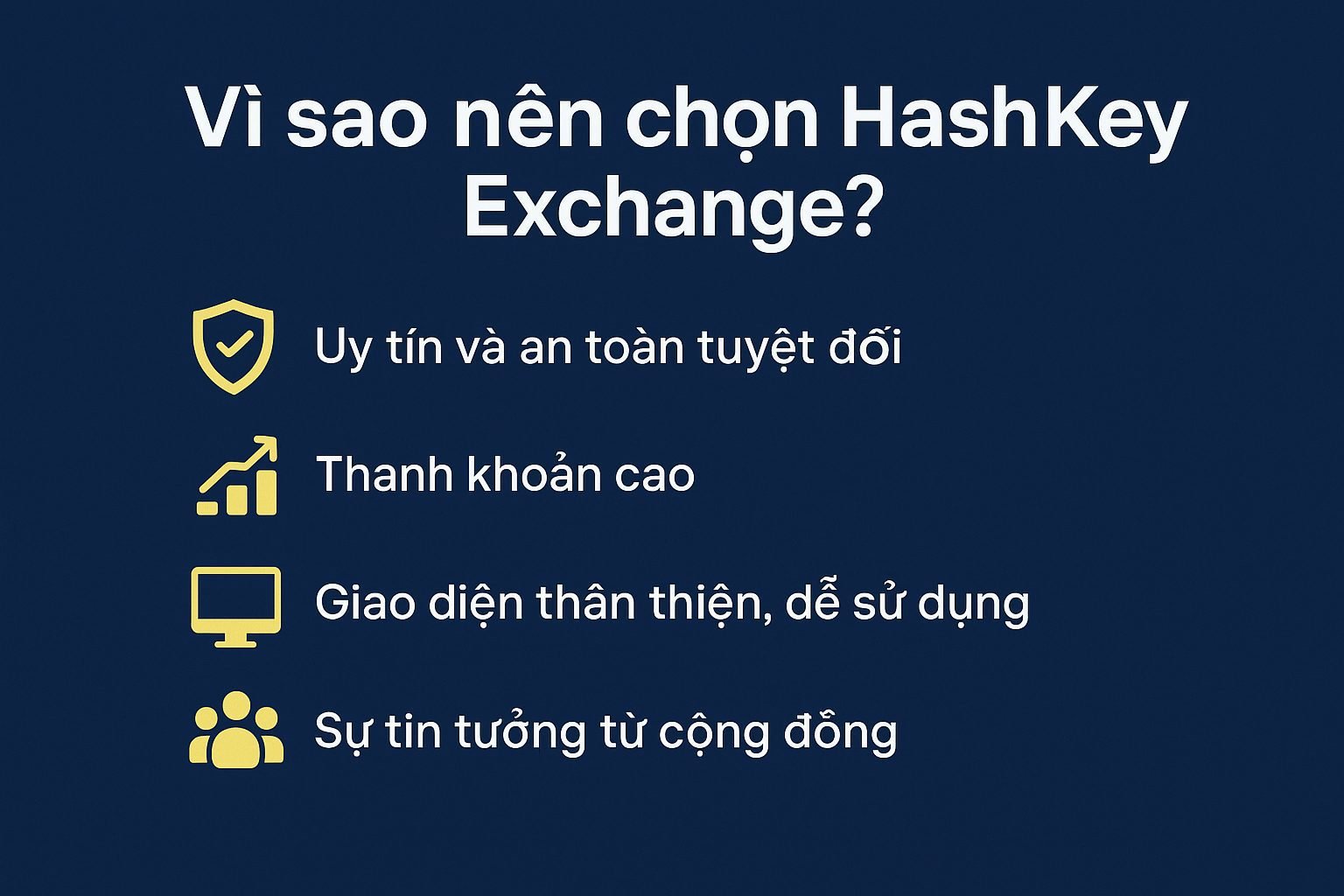 Vì sao nên chọn HashKey Exchange?