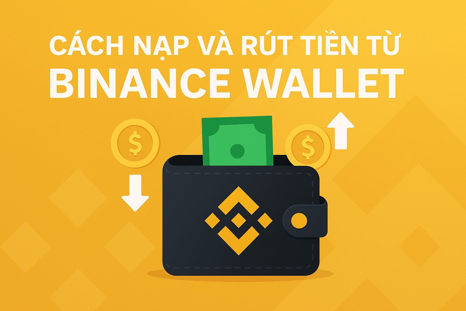 Cách nạp rút tiền từ Binance