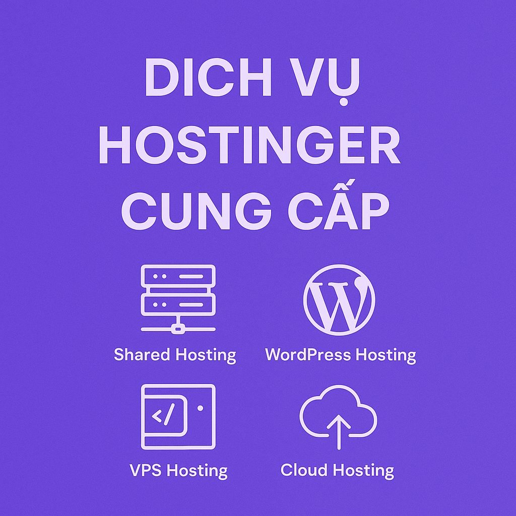 Dịch vụ Hostinger cung cấp