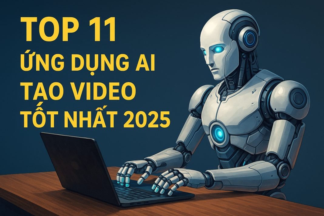 TOP 11 ứng dụng AI tạo video